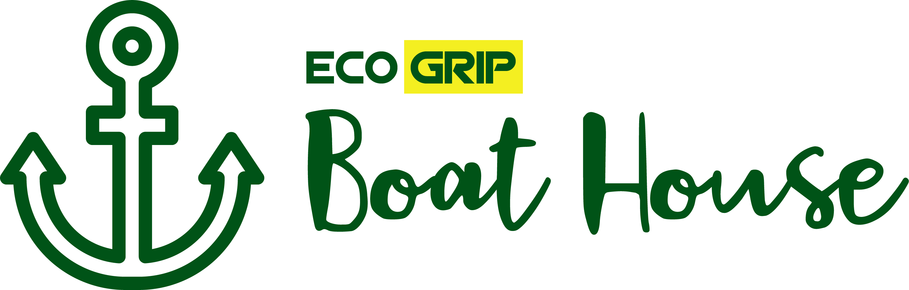 Eco Grip Boat House Logo