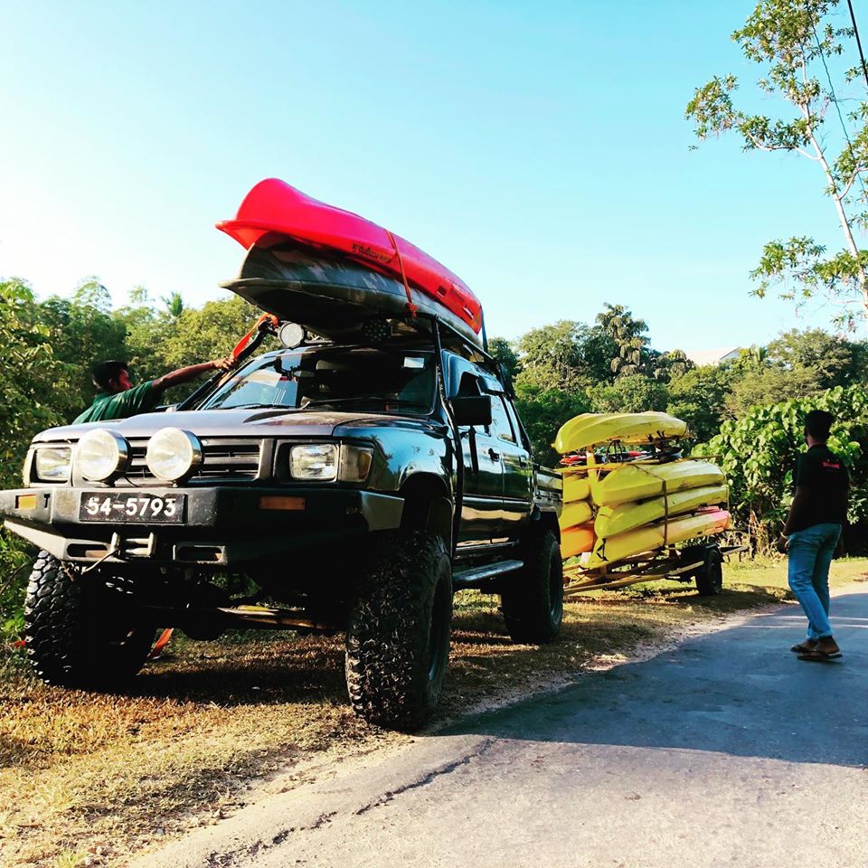 Transporting Kayaks
